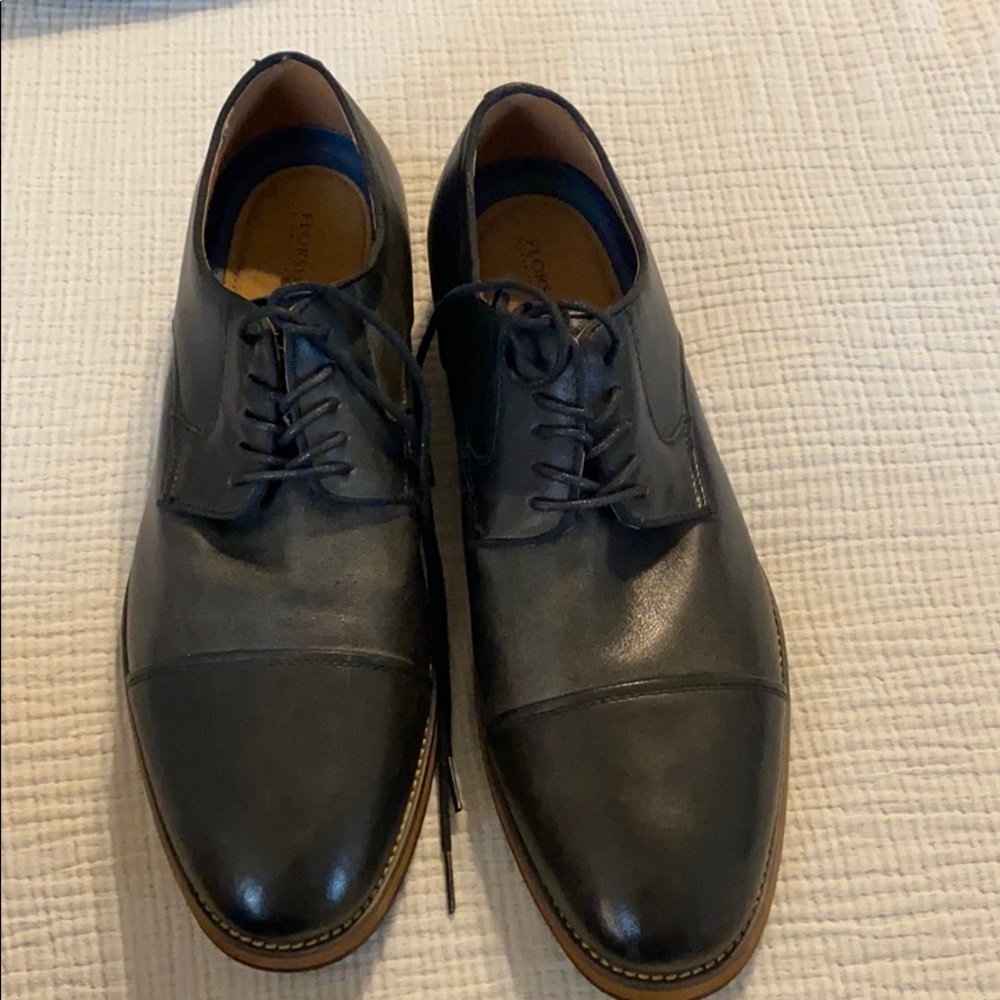 Black/Black wash Florsheim